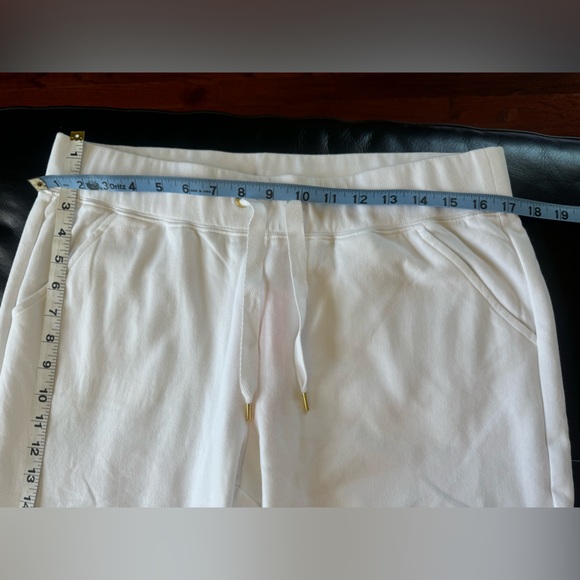 NEW Mallie Knit pant jogger fleece sweatpant white Lilly Pulitzer sweats pants - Picture 5 of 8